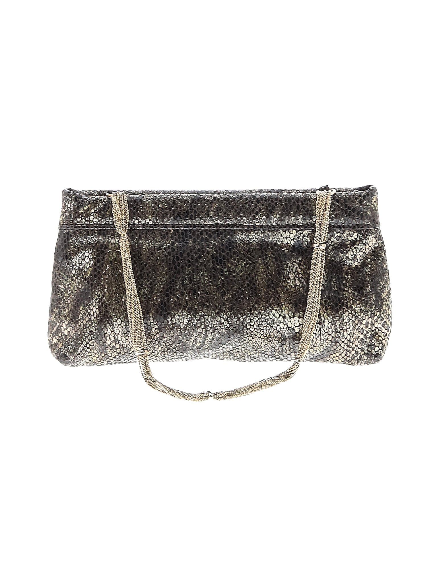 Lauren merkin gold clearance clutch