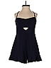 Likely Solid Hearts Blue Romper Size 2 - photo 1
