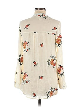 Fig and Flower Long Sleeve Blouse (view 2)