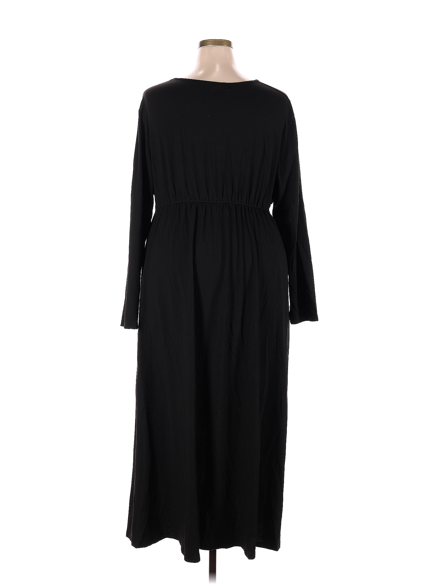 ALLEGRACE Plus Size Tops for Women Long Sleeve Fall Ruffle Mesh Dressy  Tunic Shirts Black 2X at  Women's Clothing store