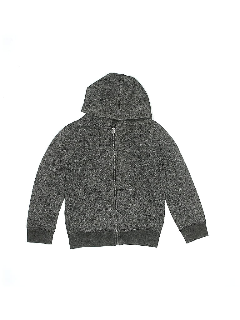 Sonoma Goods for Life Gray Zip Up Hoodie Size 7 - 51% off | ThredUp