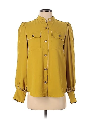 Express long hot sale sleeve blouse