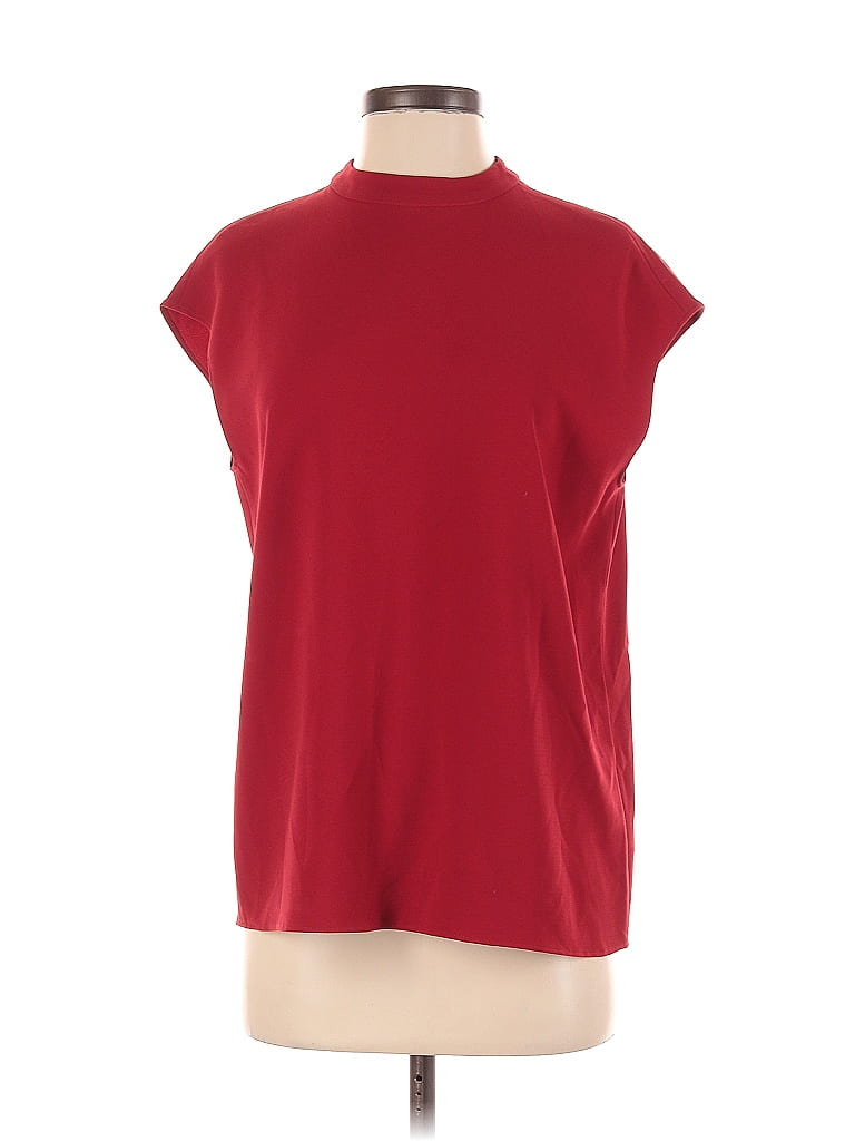 Tibi Red Sleeveless Blouse Size S - photo 1