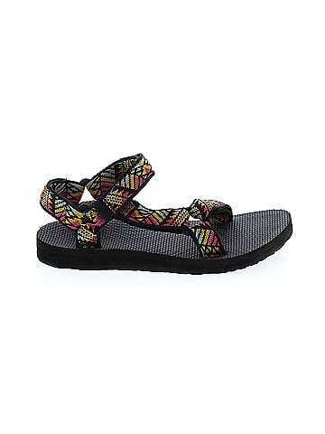 Teva Multi Color Black Sandals Size 6 50 off ThredUp