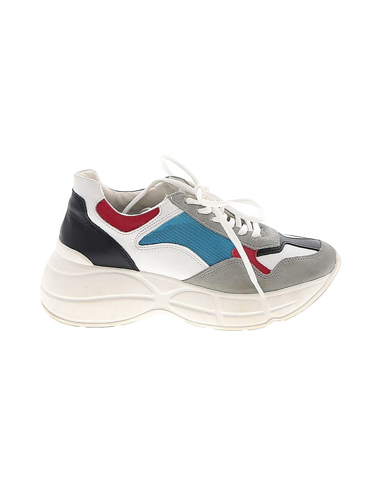 Steve Madden Color Block Multi Color White Sneakers Size 5 1/2 - 57% ...