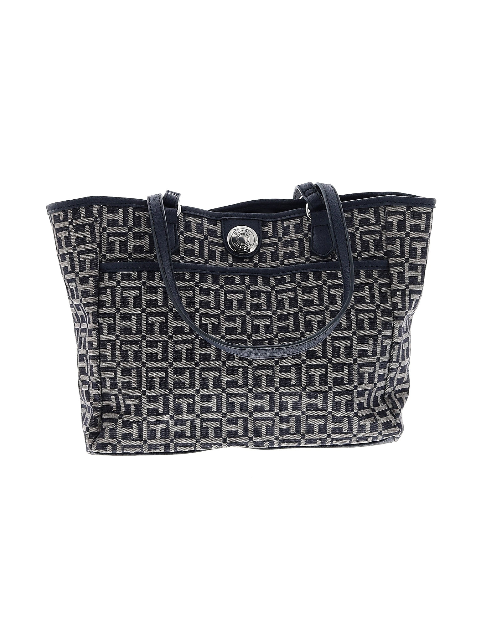 Tommy Hilfiger Blue Polyurethane Women Handbag