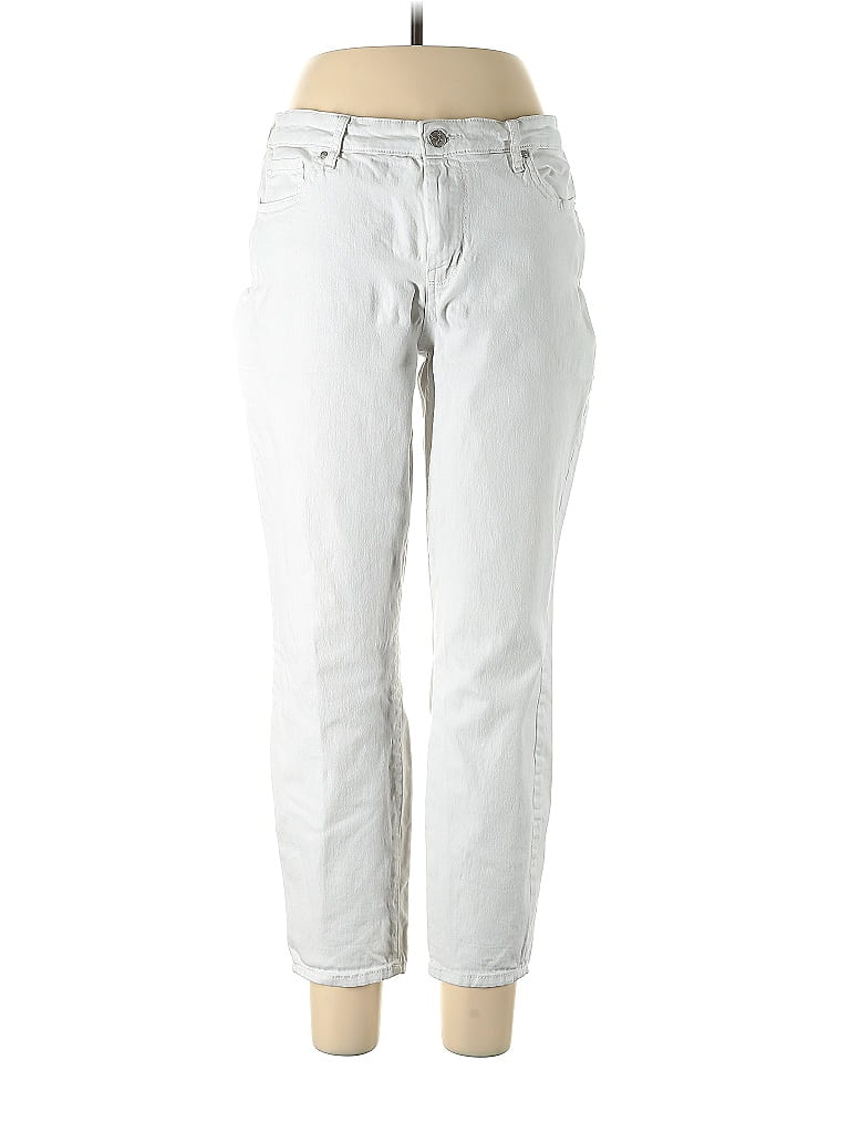 Jessica Simpson Solid White Ivory Jeans Size 12 67 off ThredUp