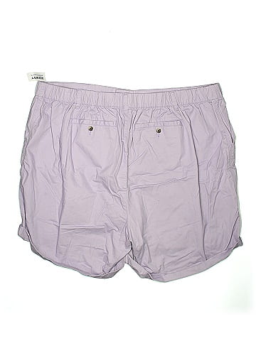 Purple store khaki shorts