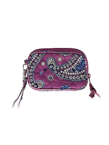 Vera bradley sale purple wristlet