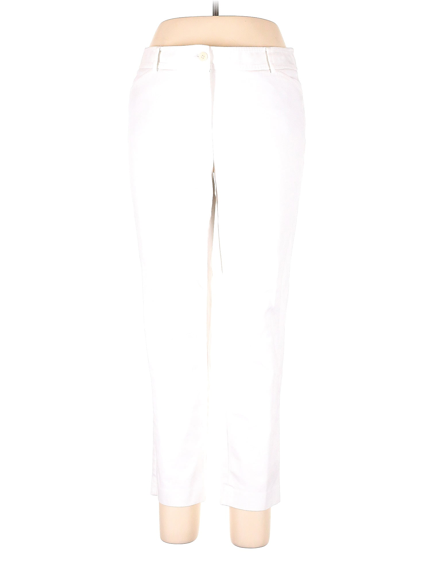 Talbots Solid White Casual Pants Size 10 22 Off Thredup 5719