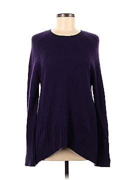 Qi Cashmere Cashmere Pullover Sweater (view 1)