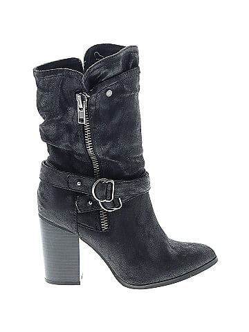 Carlos santana black clearance booties