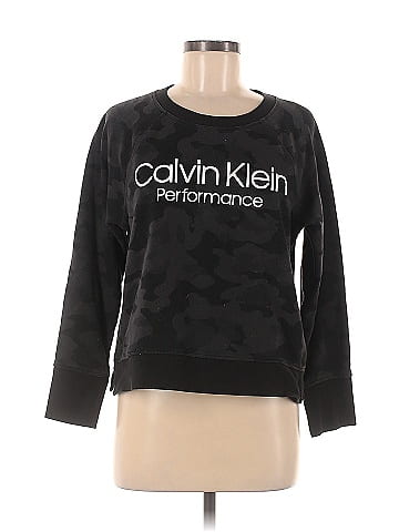 Calvin klein camo discount sweatshirt