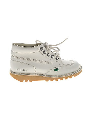 White clearance kickers boots