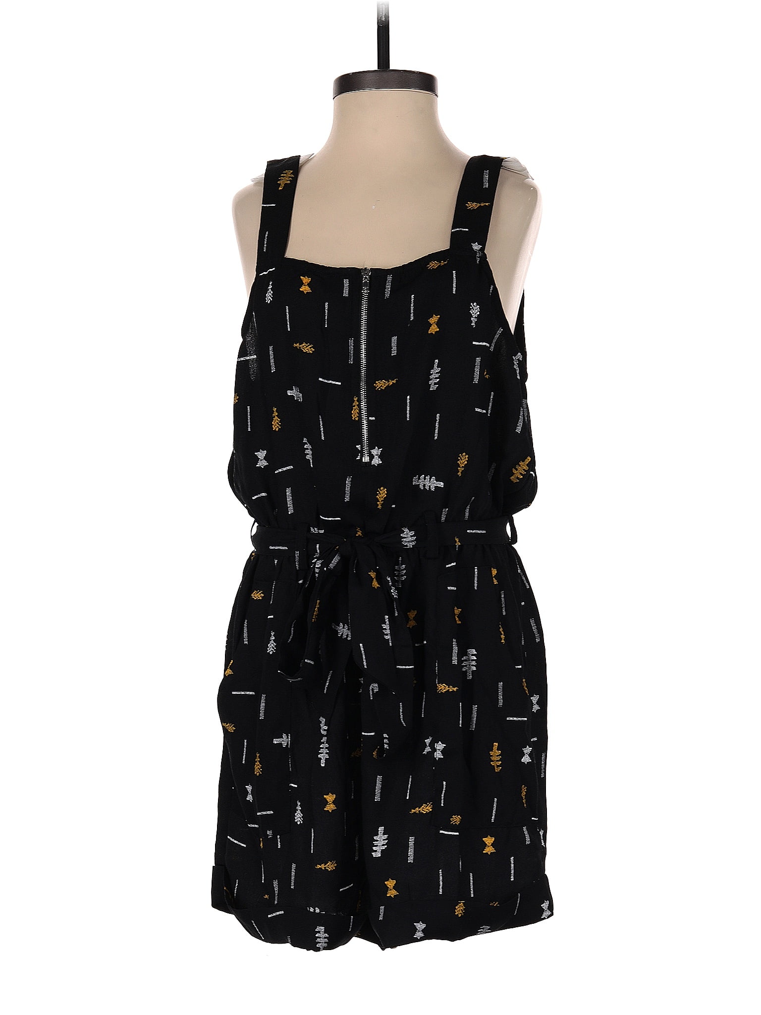 Cozy Rompers Cozy Casuals 100% Polyester Black Romper Size M - 55% off | ThredUp