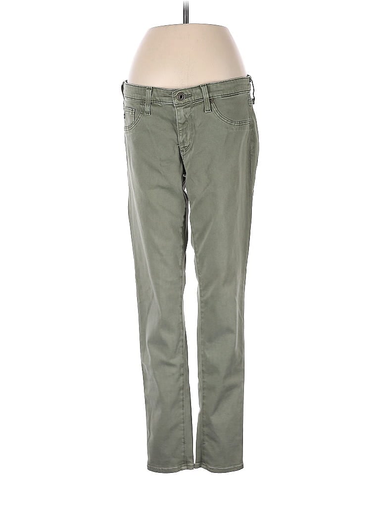 Pre-owned Adriano Goldschmied Jeans In Green