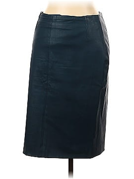 Akris Punto Leather Skirt (view 1)