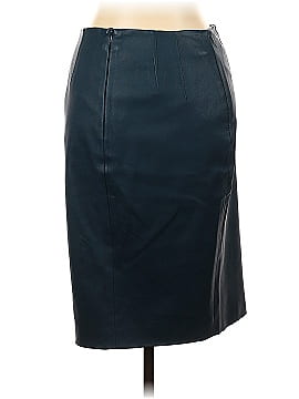 Akris Punto Leather Skirt (view 2)