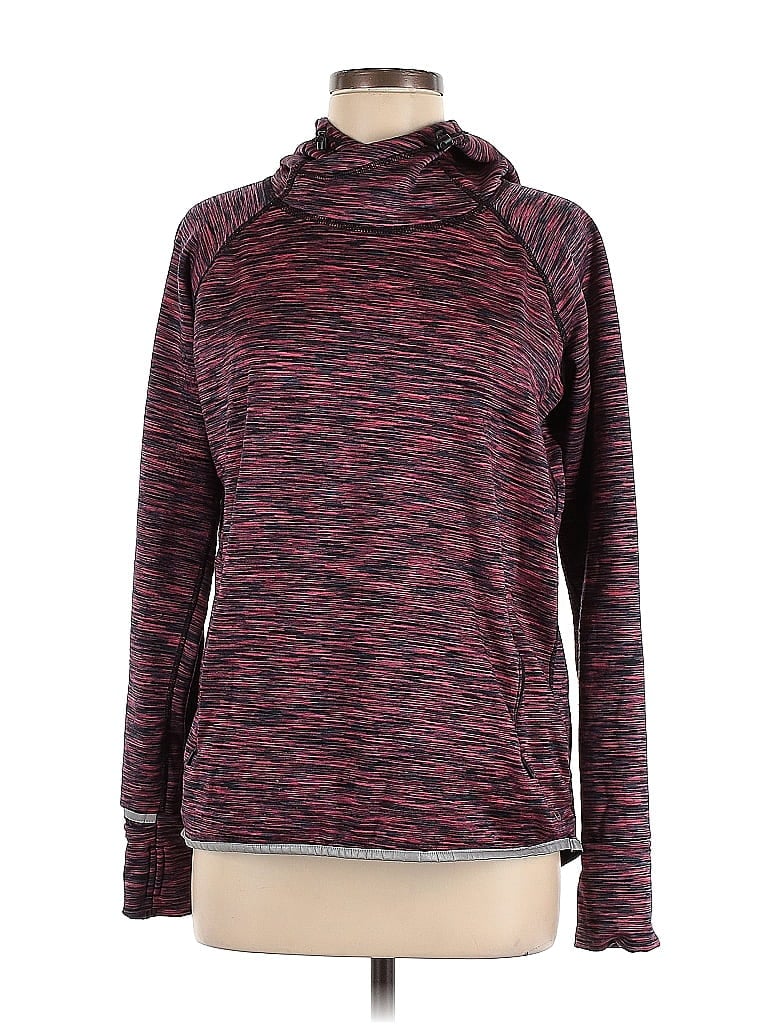 Gap Fit Burgundy Pullover Hoodie Size M - photo 1