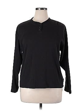 Mixit Long Sleeve Henley (view 1)