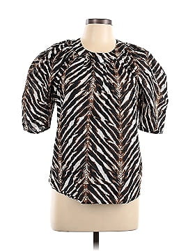 Calvin Klein Short Sleeve Blouse (view 1)