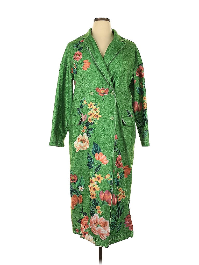 Tunique Femme MissLook - Taille Large - Manches Longues - Imprimé Géométrique Marron - Neuf Sans étiquettes