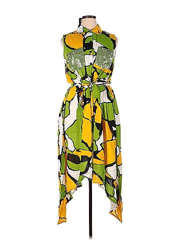 Ashley stewart green clearance dress