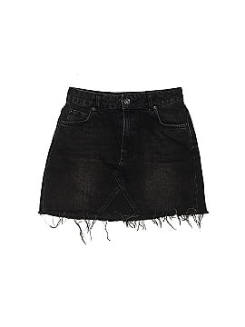 Topshop Denim Skirt (view 1)