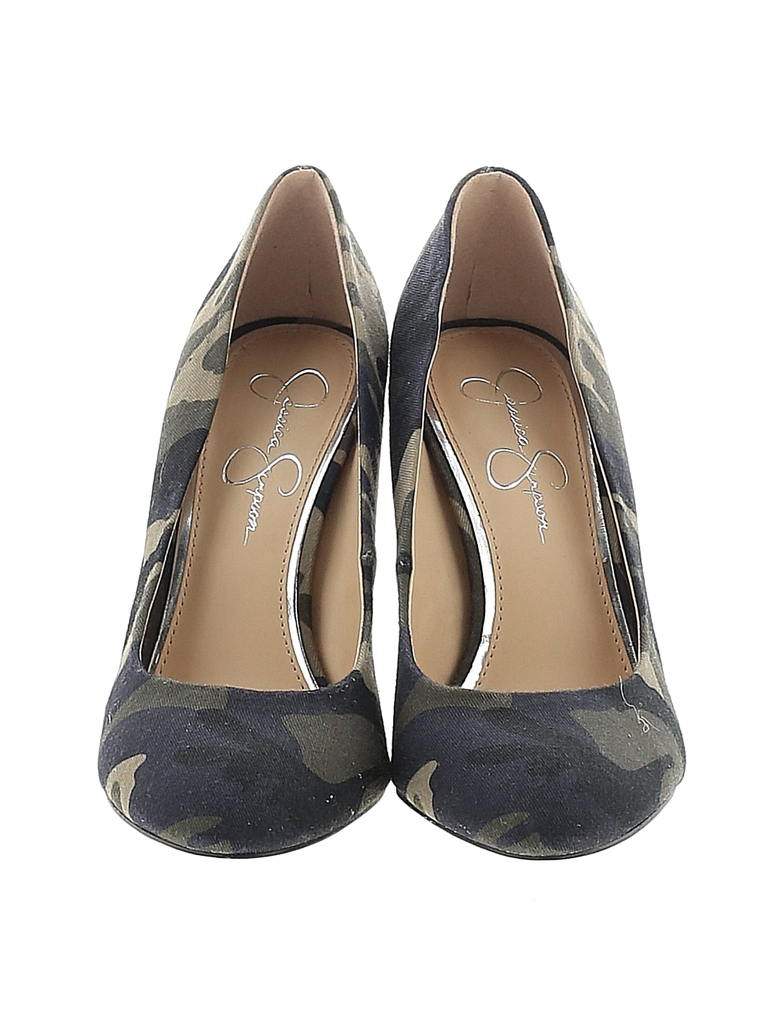 jessica simpson camo heels