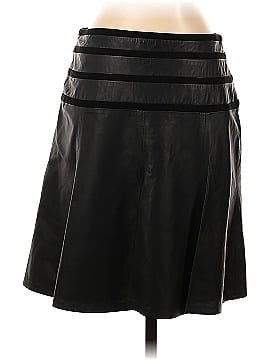 RENA LANGE Leather Skirt (view 2)