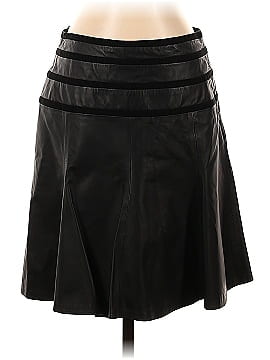 RENA LANGE Leather Skirt (view 1)