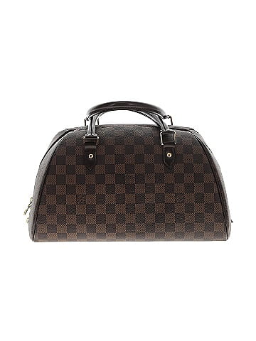 Louis Vuitton 100% Coated Canvas Checkered-gingham Color Block