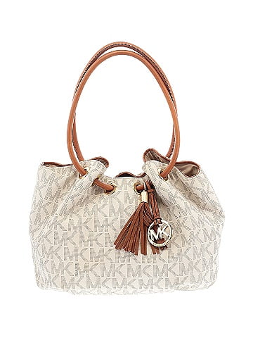 Michael kors ivory outlet bag