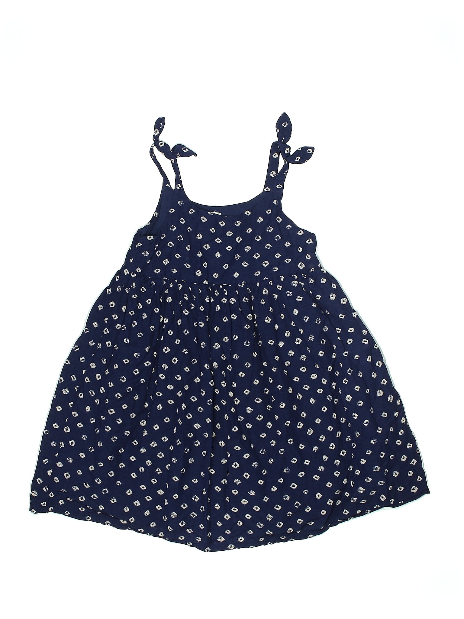 Gap Kids Polka Dots Navy Blue Dress Size M (Youth) 53 off ThredUp