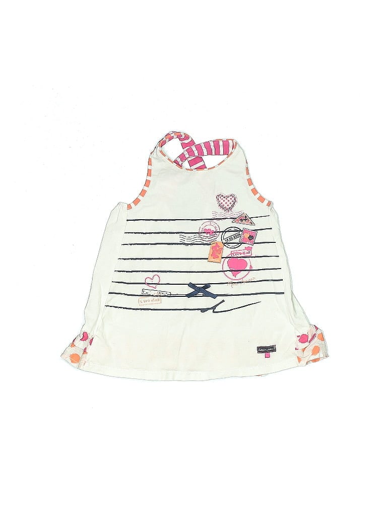 Deux Par Deux 100% Cotton Ivory Dress 18-24 MO / 24 MO - photo 1