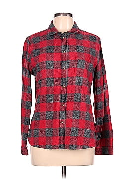 American Eagle Outfitters Long Sleeve Button-Down Shirt (view 1)