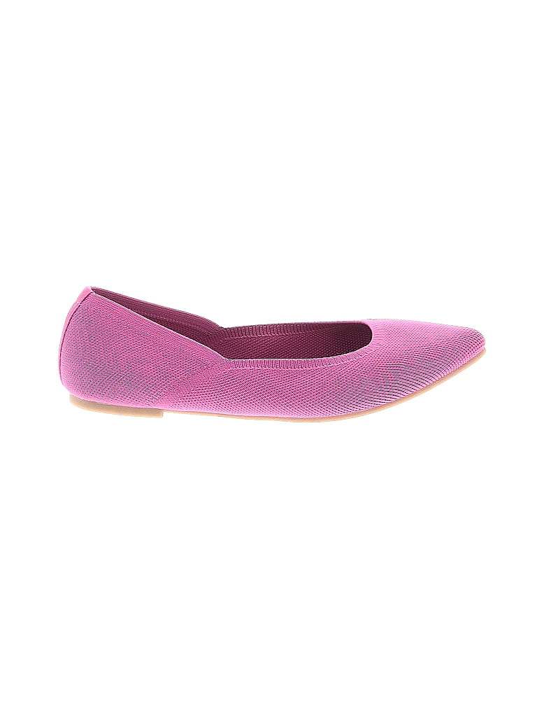 Cynthia Rowley Solid Pink Flats Size 8 1/2 71 off ThredUp