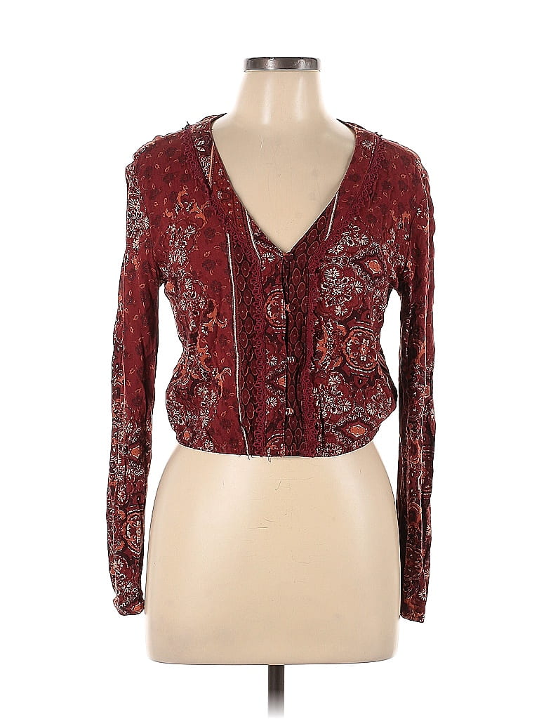 Robe Kendall & Kylie Rouge Bordeaux Avec Découpes Dans Le Dos - Taille S, Occasion