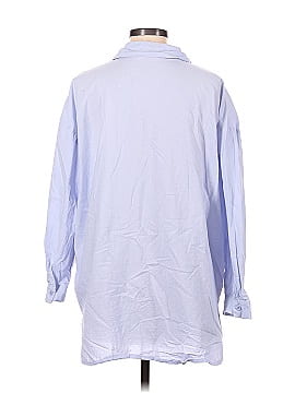 Missguided Long Sleeve Button-Down Shirt (view 2)