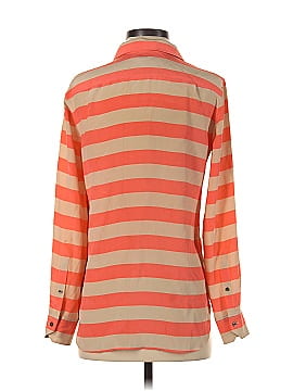 Fossil Long Sleeve Silk Top (view 2)