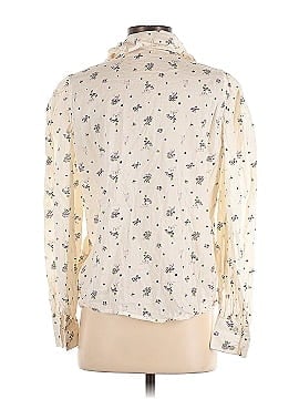 Brylane Woman Collection Long Sleeve Button-Down Shirt (view 2)