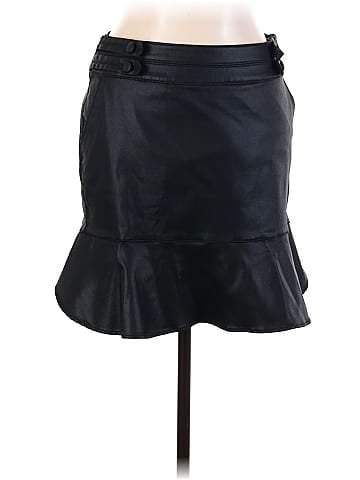 Leather skirt white 2025 house black market