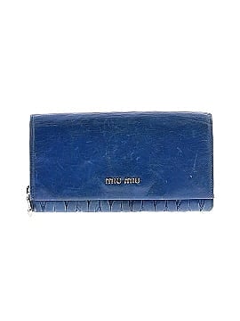 Miu Miu Matelasse Leather Wallet (view 1)