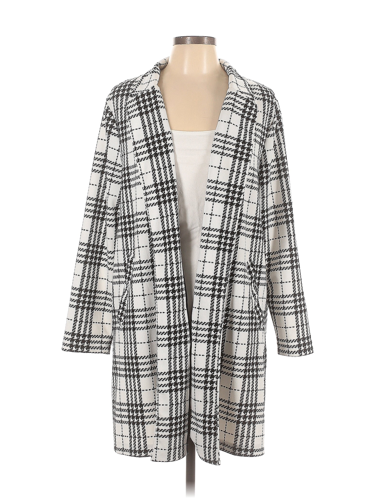 Melloday on sale plaid jacket