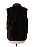 Donna Salyers' Fabulous Furs 100% Acrylic Brown Faux Fur Vest Size L - photo 2