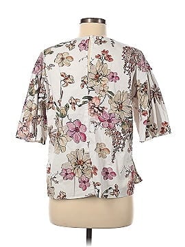 Adam Lippes Collective Short Sleeve Blouse (view 2)