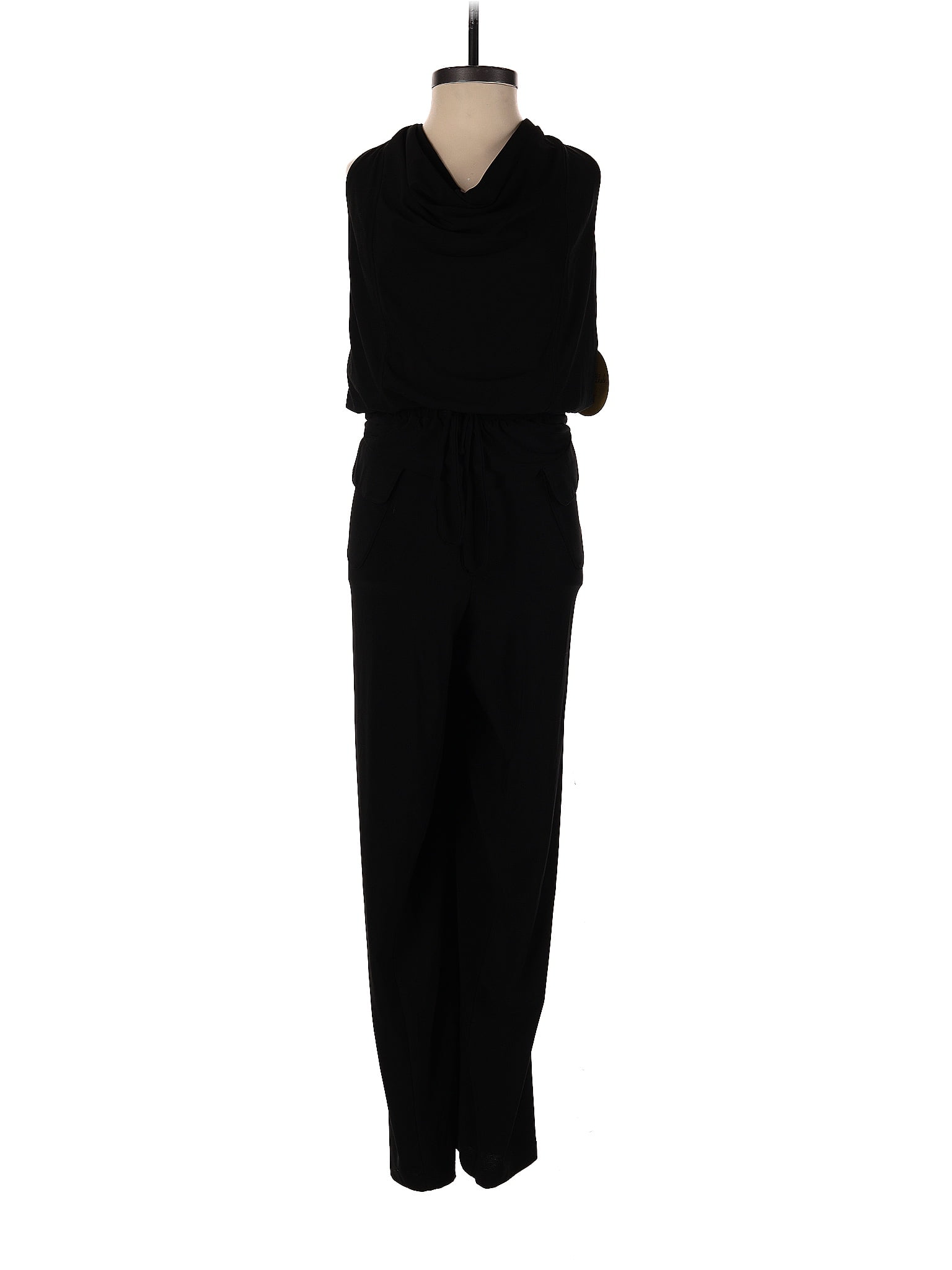 Emma Michele Solid Black Jumpsuit Size M 34 off ThredUp