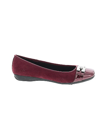 anne klein burgundy shoes