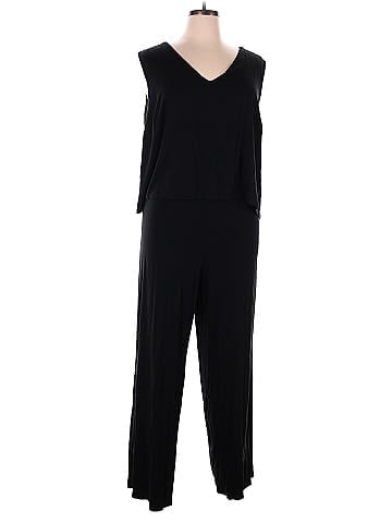 J jill hotsell black jumpsuit