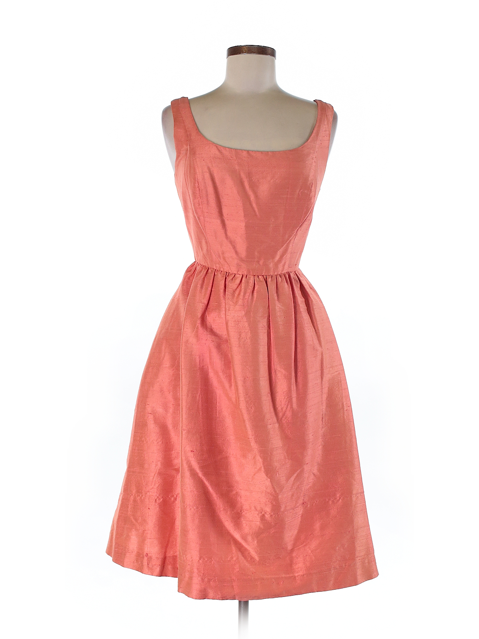 Lula Kate Solid Coral Casual Dress Size 8 - 89% off | thredUP